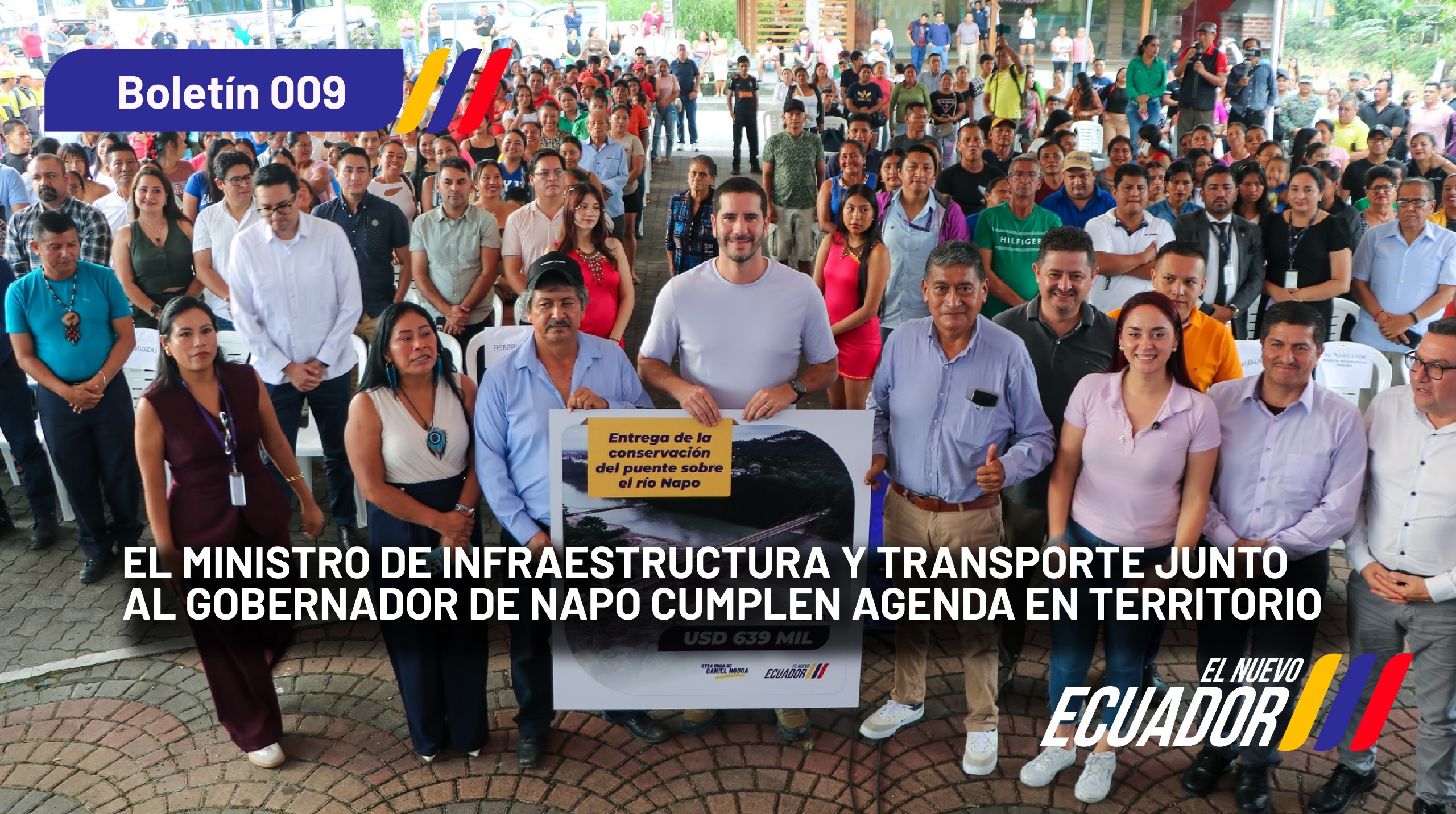 Gestión del Gobierno Nacional en Napo